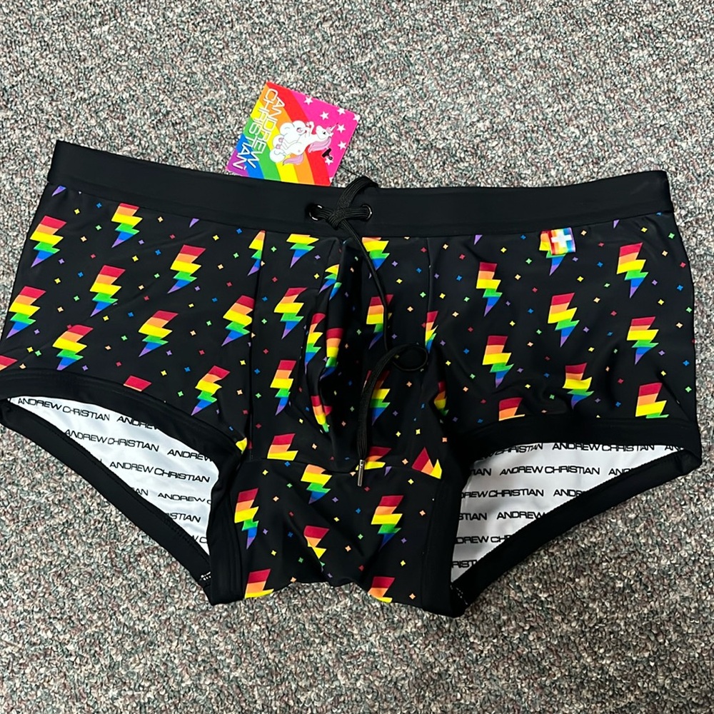 Andrew Christian swim large